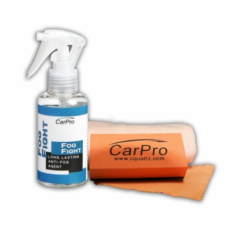 CarPro Fog Fight Kit Pack zestaw przeciw parowaniu szyb 100ml