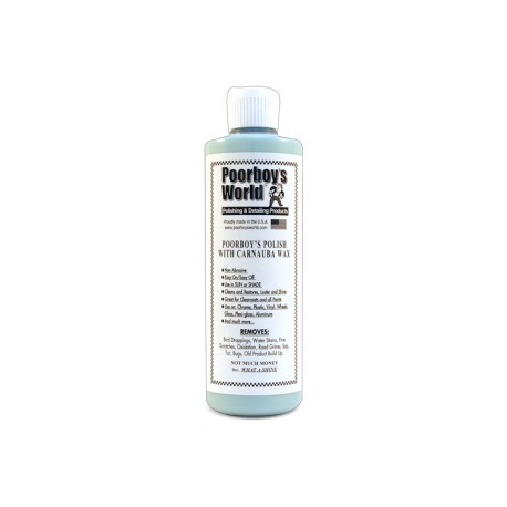 POORBOY'S POLISH WITH CARNAUBA BLUE
