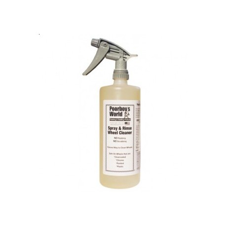 POORBOY'S WORLD SPRAY & RINSE WHEEL CLEANER