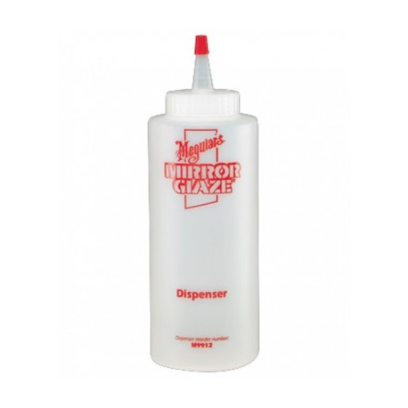 MEGUIAR'S MIRROR GLAZE DISPENSER BOTTLE Plastikowa butelka z dozownikiem, pojemność 355ml
