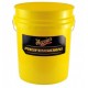 MEGUIAR'S PROFESSIONAL WASH BUCKET - YELLOW Profesjonalne wiadro do mycia auta 18,9 l
