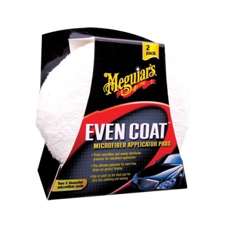 MEGUIAR`S EVEN-COAT APPLICATOR PAD (2SZT.) Aplikator z mikrofibry (2 sztuki)