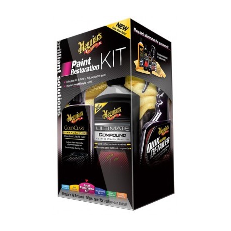 MEGUIAR`S PAINT RESTORATION KIT Zestaw do renowacji i ochrony lakieru