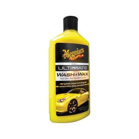 MEGUIAR`S ULTIMATE WASH & WAX 473ML Szampon samochodowy z woskiem