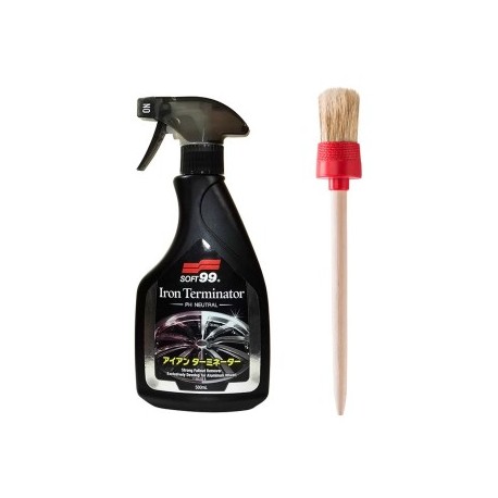 Soft99 Iron Terminator + pędzelek detailingowy