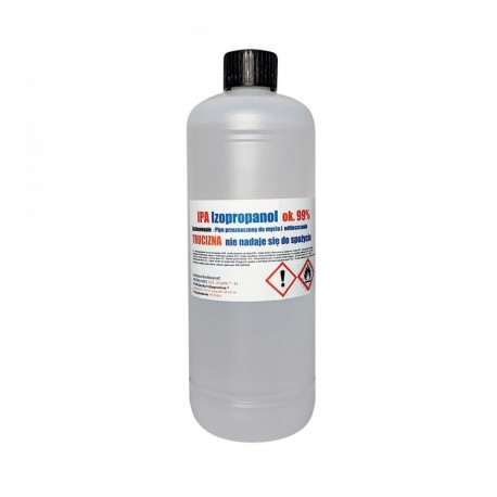 Alkohol Izopropylowy IPA 1l (ODTŁUSZCZANIE)