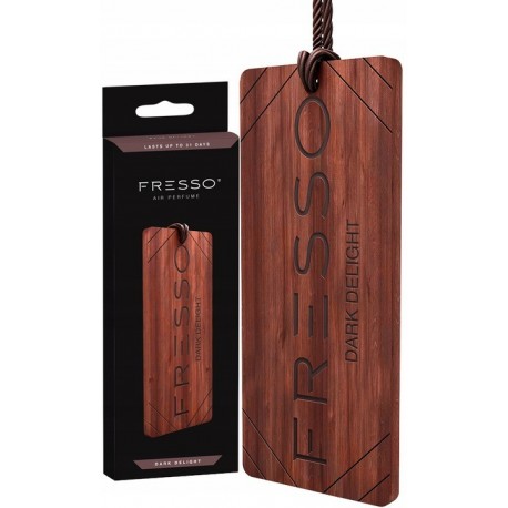Fresso Mini Gift Box Dark Delight – perfumy 50ml + drewniana zawieszka