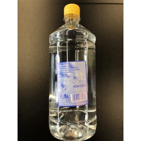 Woda Demineralizowana 1L