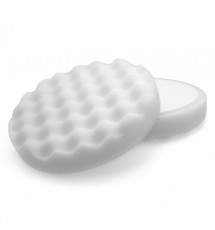 Flexipads Cutting Pad gąbka polerka karbowana 150mm Biały twardy Tnący